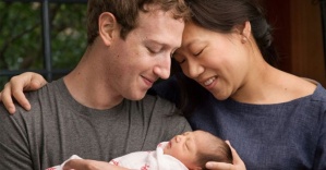 Mark Zuckerberg baba olunca coştu