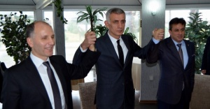 Trabzonspor’da başkan adayları bir araya geldi