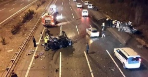 Başkent’te feci trafik kazası: 3 ölü!