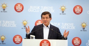 Başbakan Davutoğlu Doğu ve Güneydoğu il ve ilçe başkanlarıyla buluştu