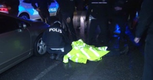 Erdoğan’ın konvoy güzergahında kaza: 1 polis yaralı