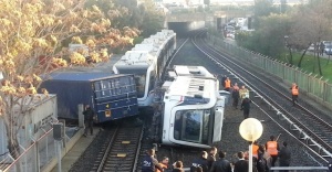 Metroda yaşanan kazada yaralı sayısı belli oldu