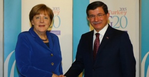 O toplantıya Davutoğlu ve Merkel başkanlık edecek