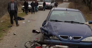 Otomobille motosiklet kafa kafaya çarpıştı: 2 ölü