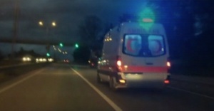 Polis şüphelendiği ambulansı durdurunca...