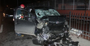 Şişli’de iki araç kafa kafaya çarpıştı: 7 yaralı