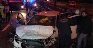 TEM’de trafik kazası! 1 ölü, 3 yaralı