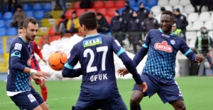 Trabzon’da oynanan maçta tek gol vardı