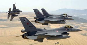 10 F-16 uçağı Suriye sınırında