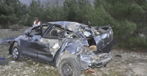 Antalya’da trafik kazası: 2 ölü, 2 yaralı
