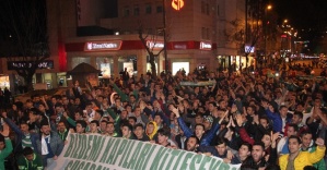 Bursaspor taraftarından TFF’ye protesto