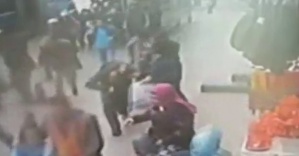 İstanbul’da 2 kişinin yaralandığı patlama kamerada!