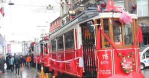 İstanbul’un tramvayları 102 yaşında