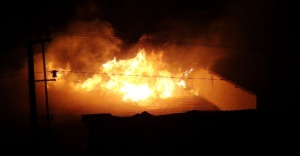 Nusaybin’de okulda yangın