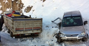Zigana Dağı’nda kaza: 1 ölü, 2 yaralı