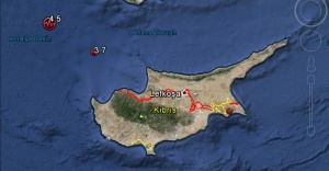 Akdeniz ve Kıbrıs’ta 7 saat içinde 3 deprem