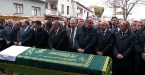 Cenazeye Kılıçdaroğlu ve Baykal da katıldı