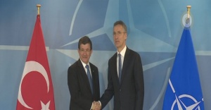Davutoğlu NATO Karargahı’nda konuştu
