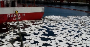 Denizi kirleten gemiye 58 bin lira ceza