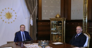 Erdoğan, MGK Genel Sekreterini kabul etti
