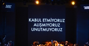 İstanbul moda haftasında &quot;terör&quot; tepkisi