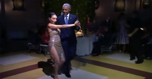 Obama’dan tango şov