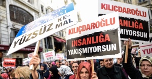 AK Partili kadınlar Kılıçdaroğlu’nu protesto etti