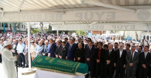 Cumhurbaşkanı, Salih Tuna’nın babasının cenaze töreninde