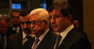 Davutoğlu Mahmud Abbas’la görüştü