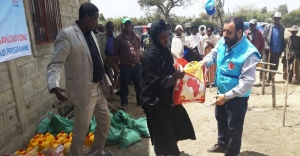 Diyanet Vakfı’ndan Etiyopya’ya 75 tonluk gıda yardımı