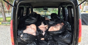 Diyarbakır’da 500 kilo kaçak et yakalandı