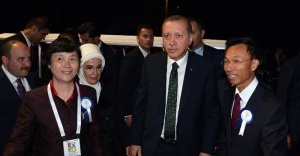 Erdoğan Expo 2016’da bahçeleri gezdi