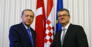 Erdoğan Hırvat Başbakan’la görüştü