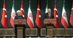 Erdoğan ve Ruhani’den ortak bildiri
