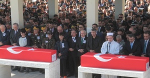 Şehit cenazesinde CHP Liderine tepki