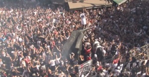 Beşiktaş taraftarları kutlamalara başladı