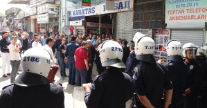 Bursa’da esnafla polis arasında yıkım gerginliği !