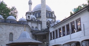 Eyüp Sultan Camii’nde kandil coşkusu