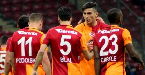 Galatasaray sezonu farklı bitirdi