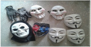 Teröristlerin ’maskeleri’ düştü