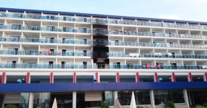 5 yıldızlı otelde yangın: 1 ölü