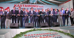 Bakan Eroğlu Kastamonu’da toplu temel atma törenine katıldı