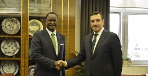 Bakan Tüfenkçi, Kenya Büyükelçisini kabul etti