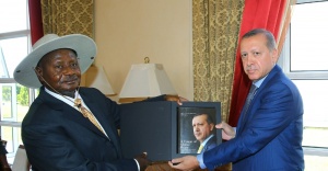 Erdoğan Ugandalı mevkidaşıyla görüştü