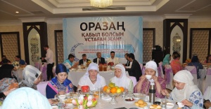 TDV Astana’da ’İftarda İyilik Sofrası’ kurdu