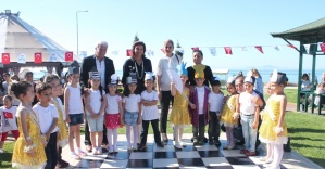 Türkiye’nin ilk satranç parkı Yalova&#039;da açıldı