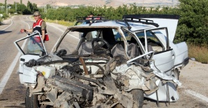 3 aracın karıştığı kazada 9 kişi yaralandı