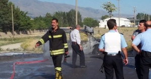Erzincan’da polis ekiplerine bombalı saldırı
