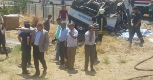 Manisa’daki kazada 6 kişi öldü, 23 kişi yaralandı