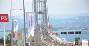 Osmangazi Köprüsü’nde yoğunluk giderek artıyor
